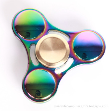 Famous UFO hand spinner 3 leaves fidget Spinner Fingertip Gyro in stock